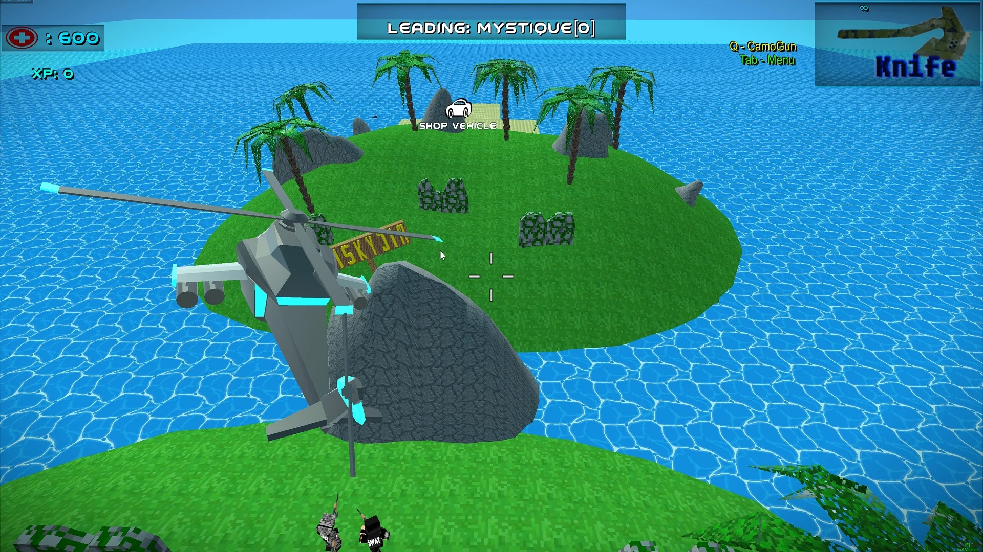 Blocky Combat SWAT Desert War screenshot